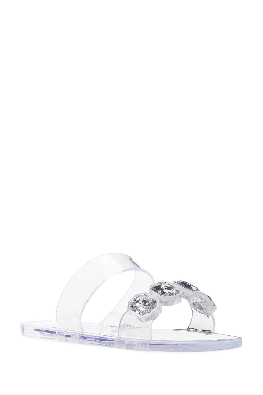 Women's Transparent Jelly Stone Slippers