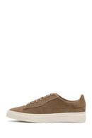 
Men's Beige Lace-Up Nubuck Leather Sneaker
 | Derimod