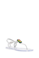 Women's Transparent Jelly Flip Flops Sandals | Derimod