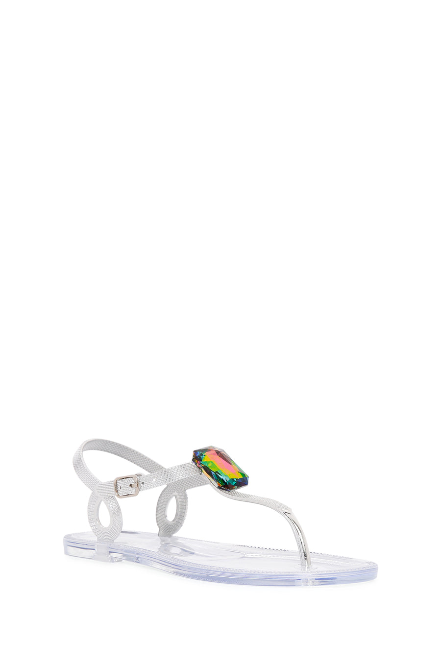 Women's Transparent Jelly Flip Flops Sandals