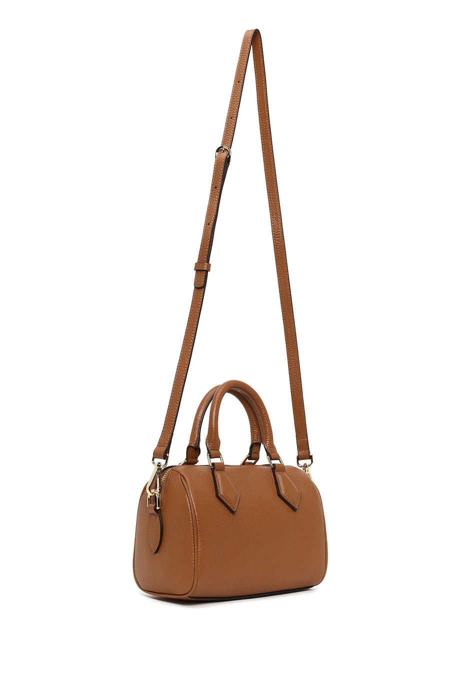 Woman Taba Long-Strap Leather Shoulder Bag