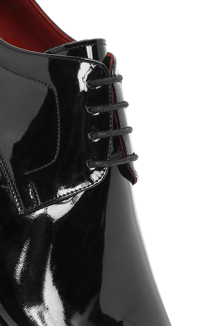Men's Black Patent Leather Classic Shoes