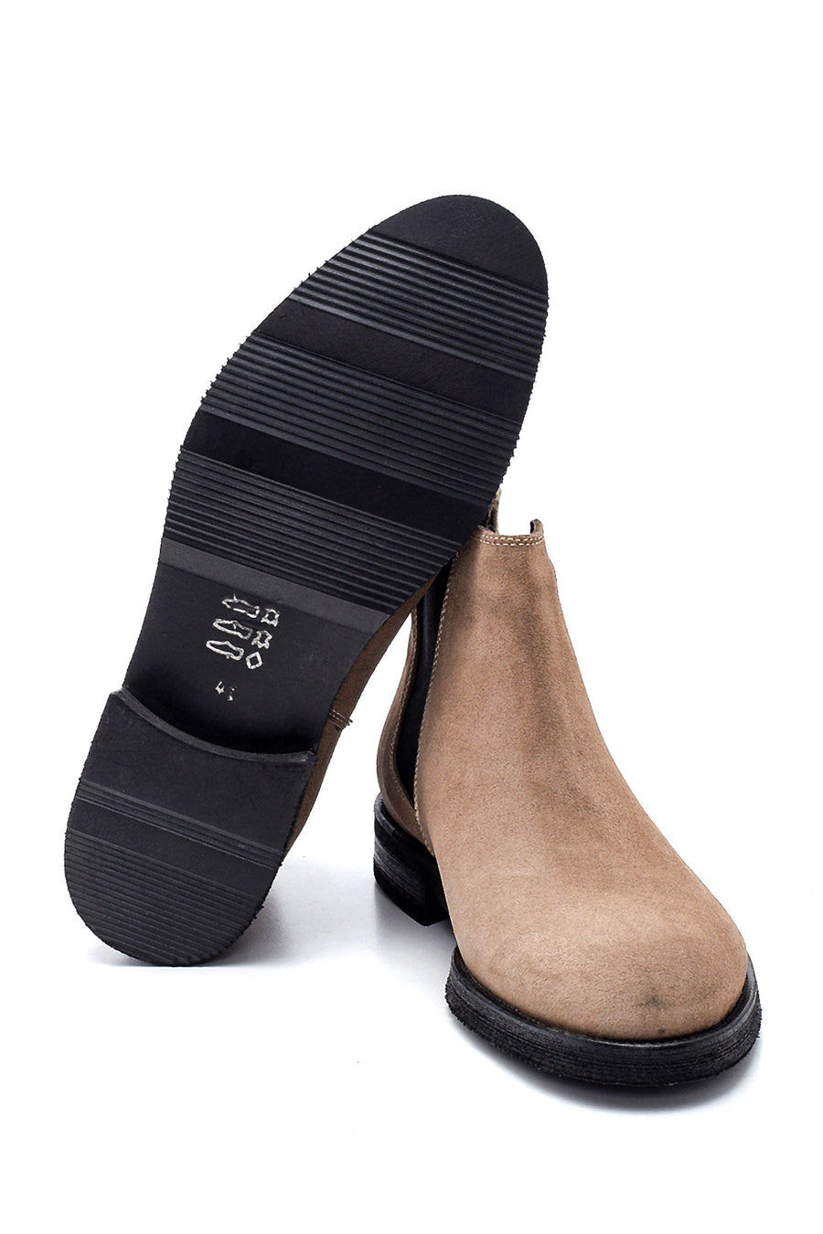 Men's Leather Suede Chelsea Boots