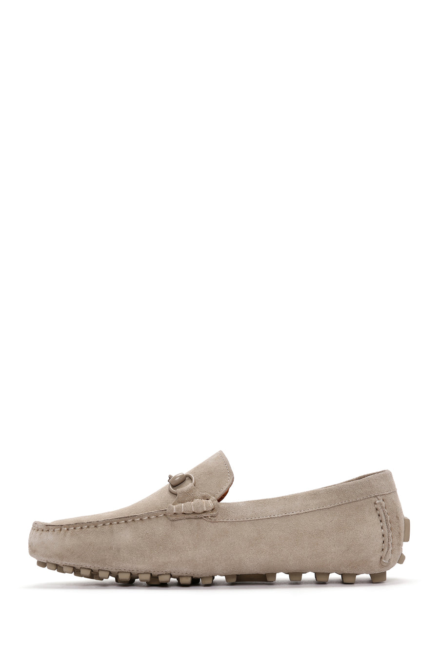 
Men's Beige Suede Leather Loafer
