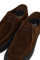 Men's Brown Lace-Up Suede Leather Casual Shoes | Derimod