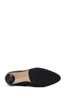 Women's Leather Thin Heeled Boots | Derimod