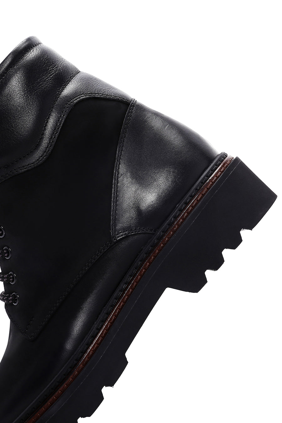 Men's Black Leather Boots