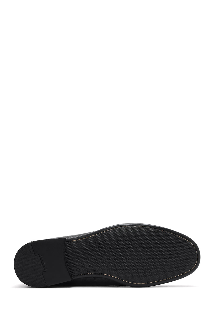Men's Black Tasseled Leather Casual Loafer