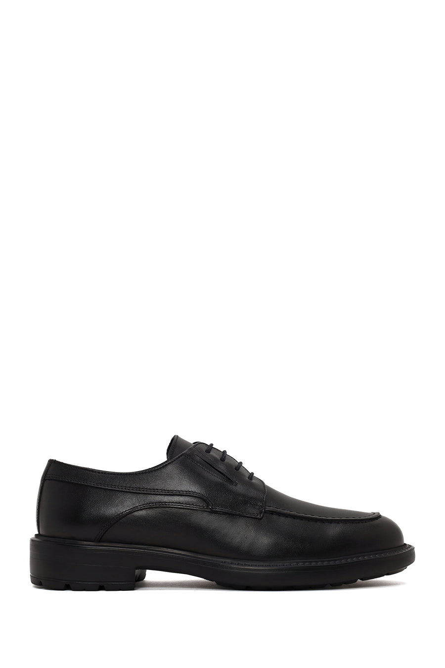 Male Black Lace-up Leather Casual Shoes WM800009DV | Derimod