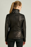 Anabella Women's Leather Jacket | Derimod