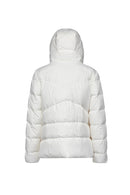 Geox Women's White W Dalyla Hooded Jacket | Derimod