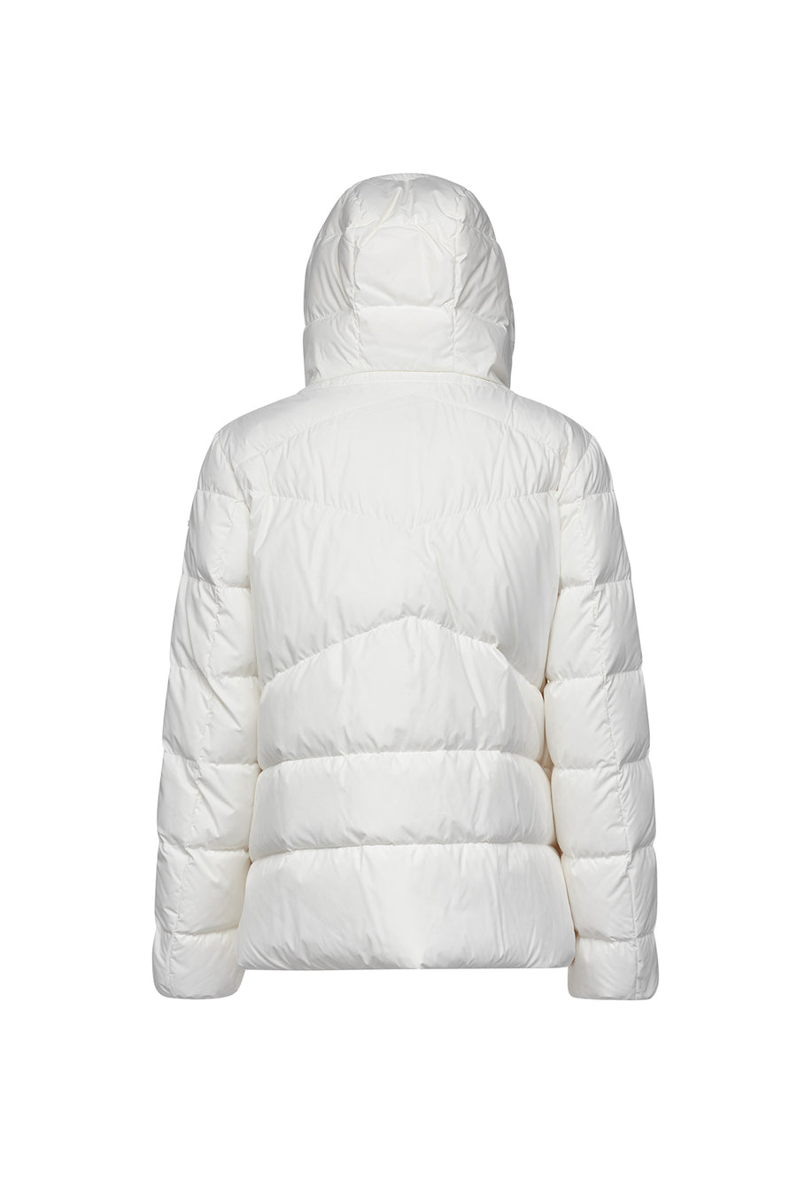 Geox Women's White W Dalyla Hooded Jacket