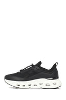 Derimod Zero Male Black Thick-Soled Fabric Sneaker | Derimod