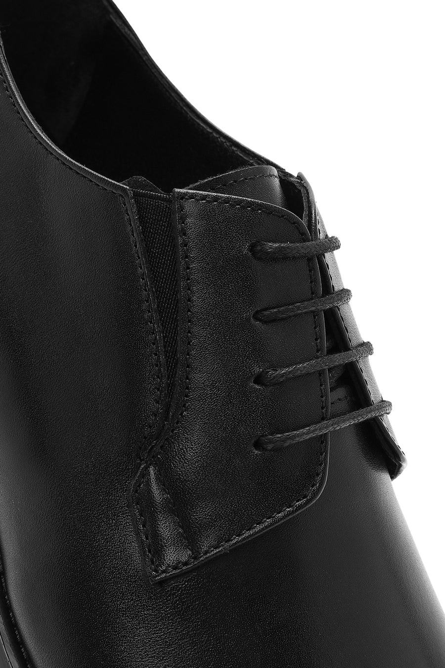 Men's Black Leather Classic Shoes