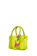Woman Green Long-Strap Accessory Fabric Shoulder Bag | Derimod