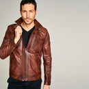 PHILIP MEN'S LEATHER JACKET | Derimod