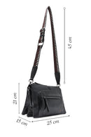 Women's Black Long Strap Crossbody Bag | Derimod