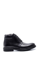 Men's Leather Zippered Classic Boots | Derimod