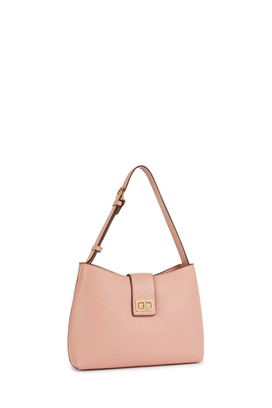 Geox Women's Beige Solangy Leather Shoulder Bag