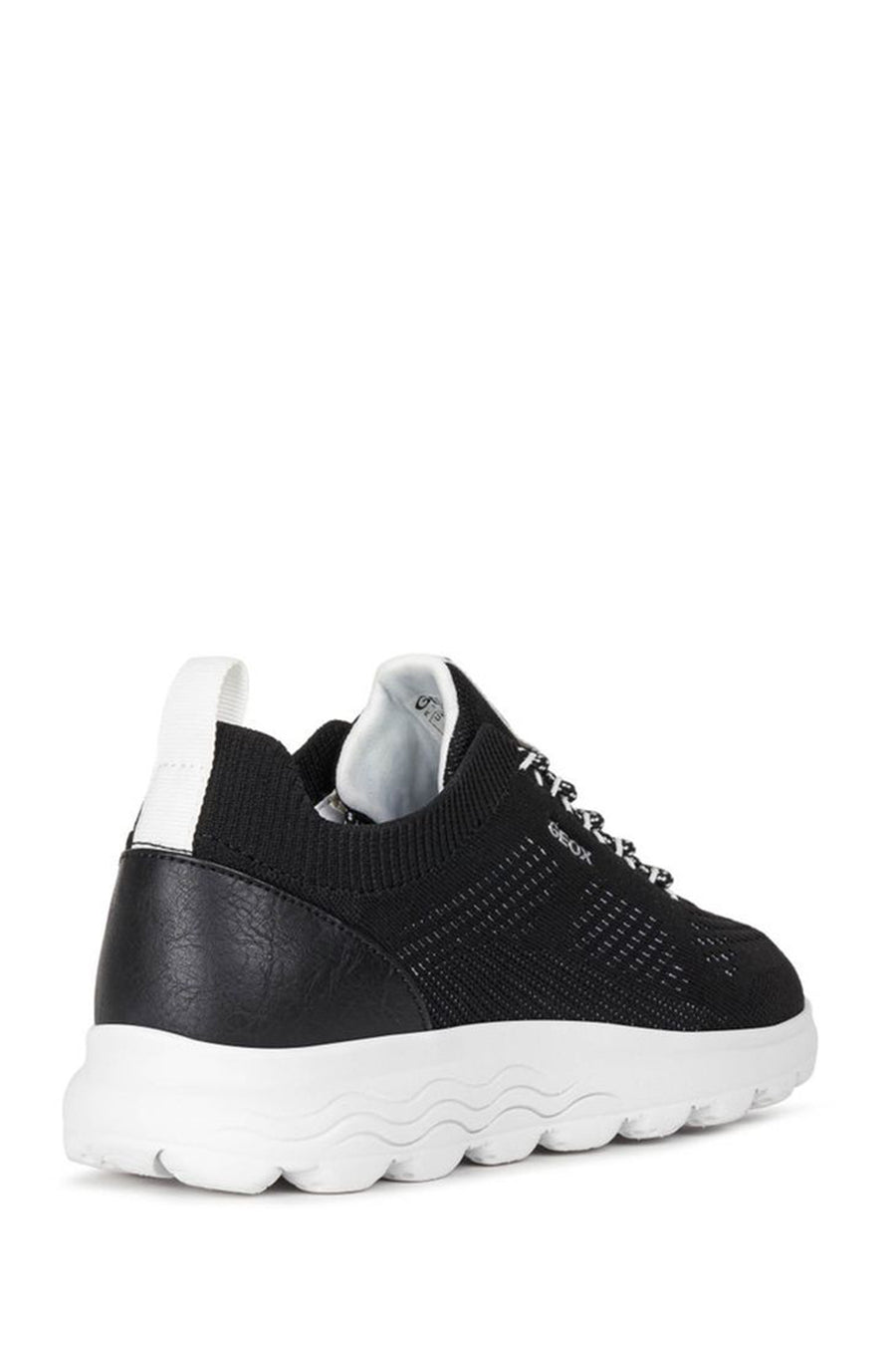 Geox Kadın Siyah Spherica Bağcıklı Kumaş Sneaker