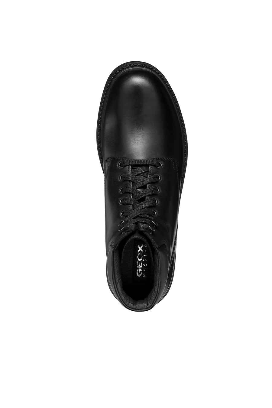 Geox Men's Black Lagorai + Grip Abx Laced Waterproof Leather Casual Boots