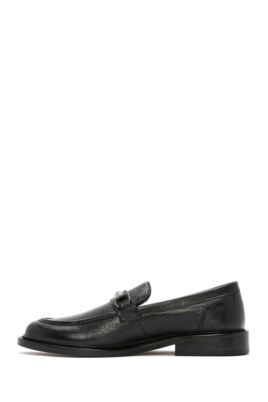 Men's Black Leather Classic Loafer