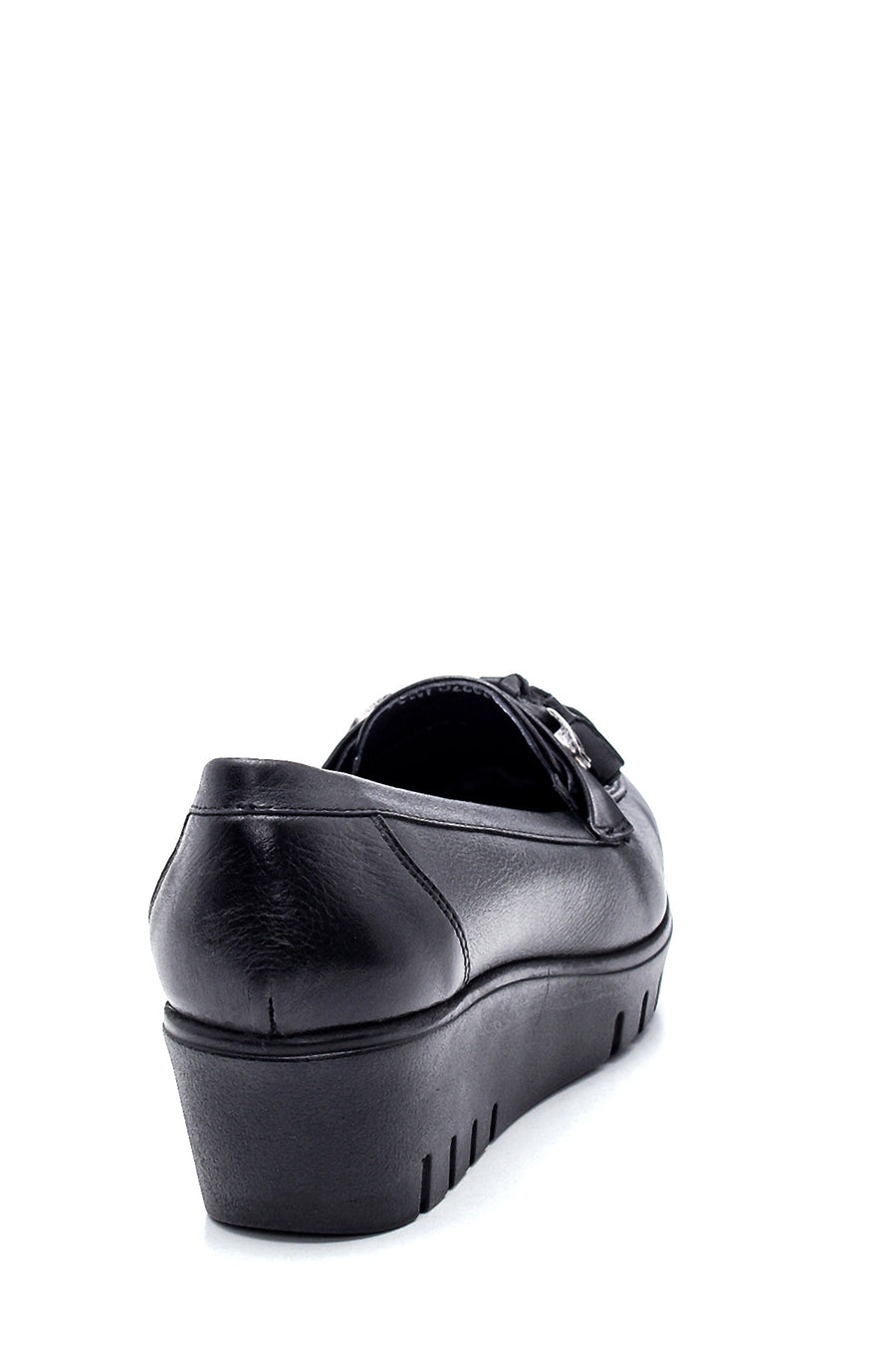 Women's Leather Bow Shoes