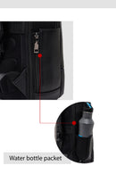 D-Pack Unisex Black Technological Backpack | Derimod