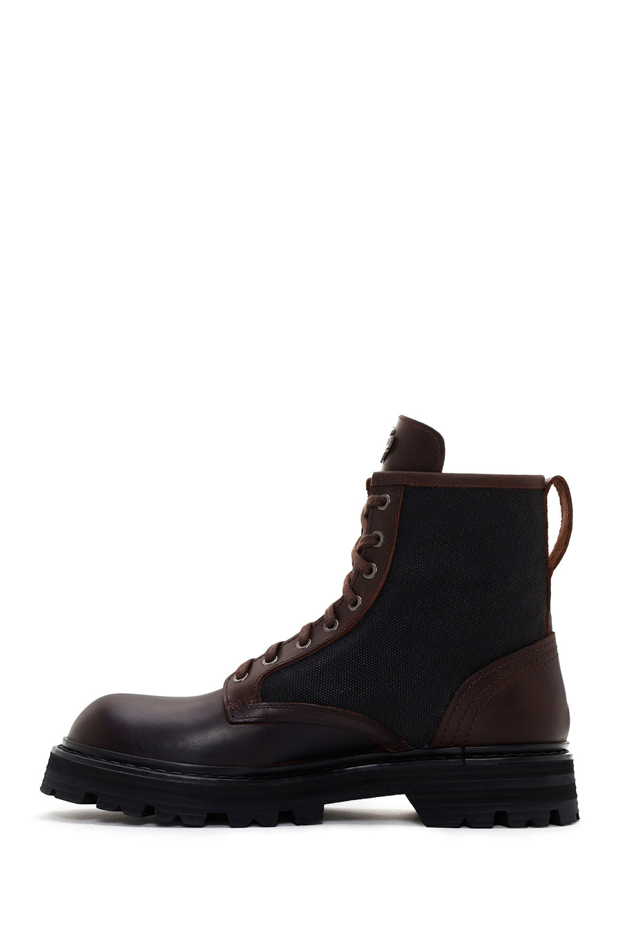 Harley Davidson Men's Dark Brown Jesus Exc Lace-Up Leather Boots