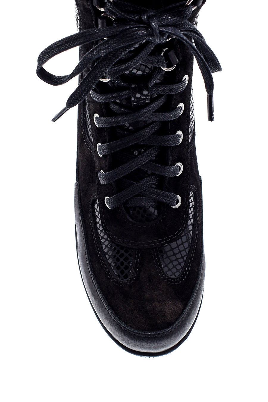 Women's Leather Heeled Boots