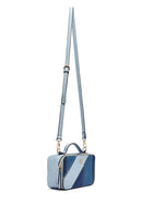 Women's Navy Blue Long Strap Classic Crossbody Bag | Derimod