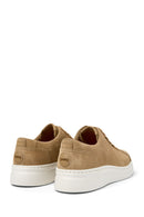Camper Women's Brown Runner Up Leather Sneaker | Derimod