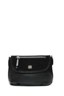 Women's Black Long Strap Crossbody Bag | Derimod