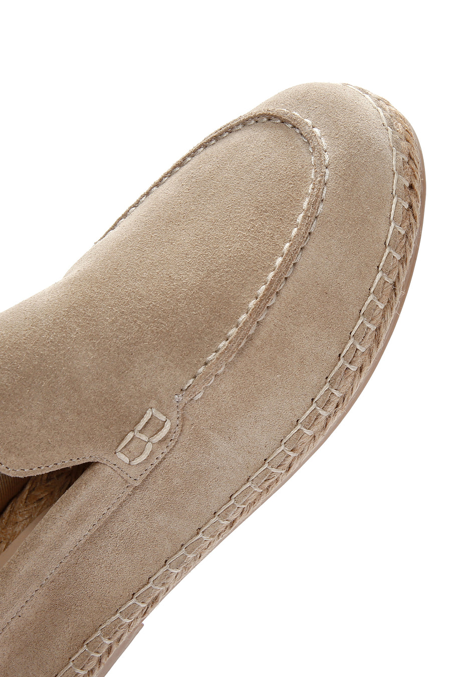 Men's Beige Suede Espadrilles