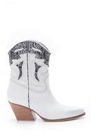 Women's Crocodile Detailed Boots | Derimod