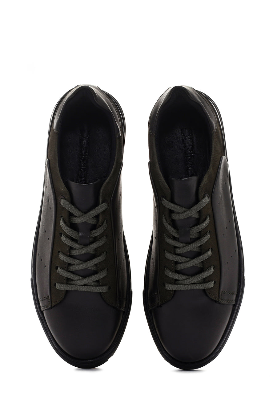 Men's Green Leather Sneaker