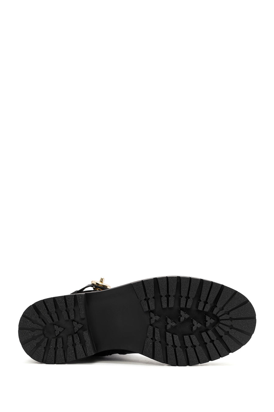 Women's Black Zippered Leather Boots