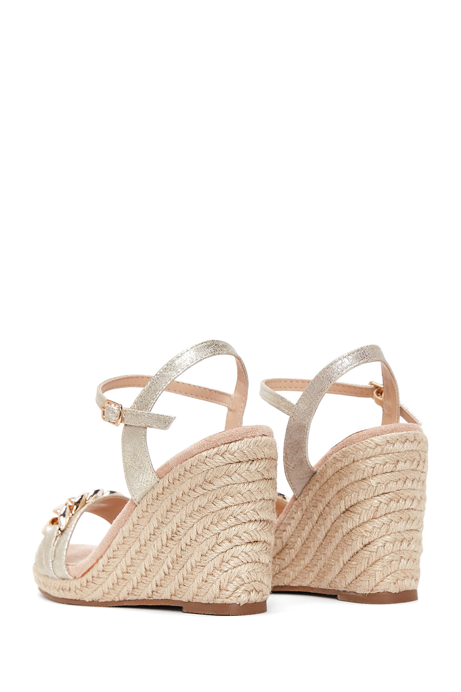 Women's Chain Wedge Heel Sandals