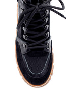 Women's Suede Leather Thick Soled Boots | Derimod