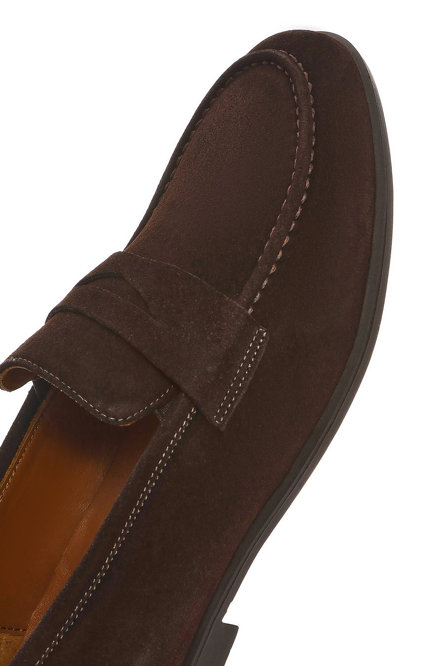 Men's Brown Suede Leather Loafer