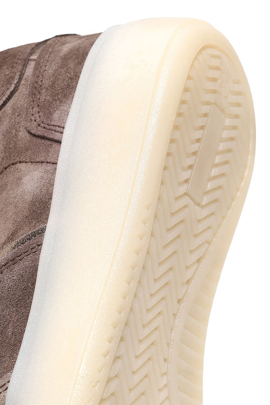 Woman Mink Lace-Up Suede Leather Sneaker