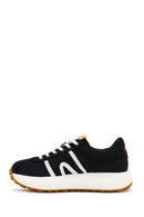 Camper Women's Black Pelotas Athens Lace-Up Sneakers | Derimod