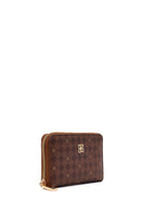 Woman Brown Printed Wallet | Derimod
