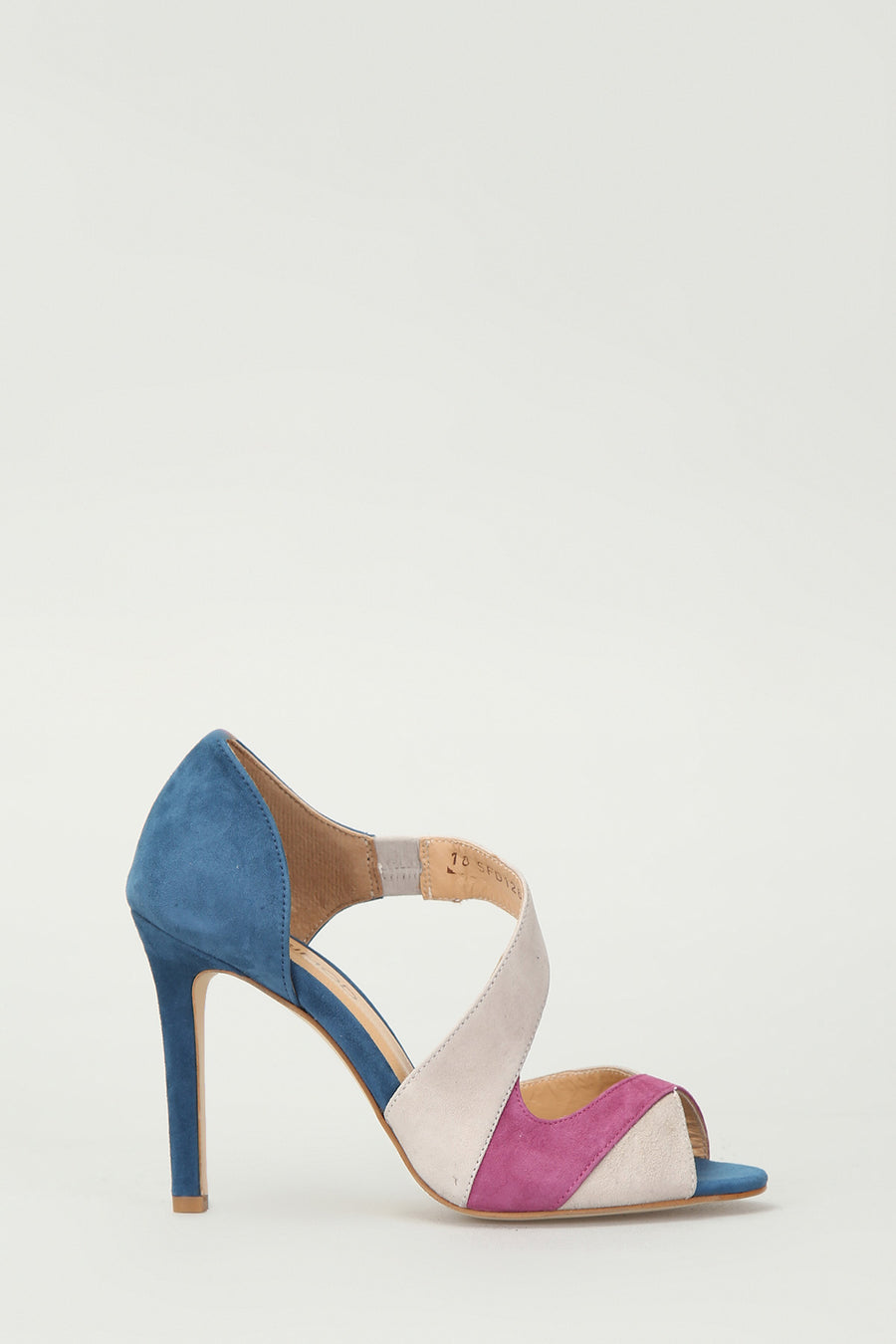 Suede Women's Heeled Leather Shoes