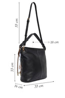 Woman Black Long-Strap Shoulder Bag | Derimod