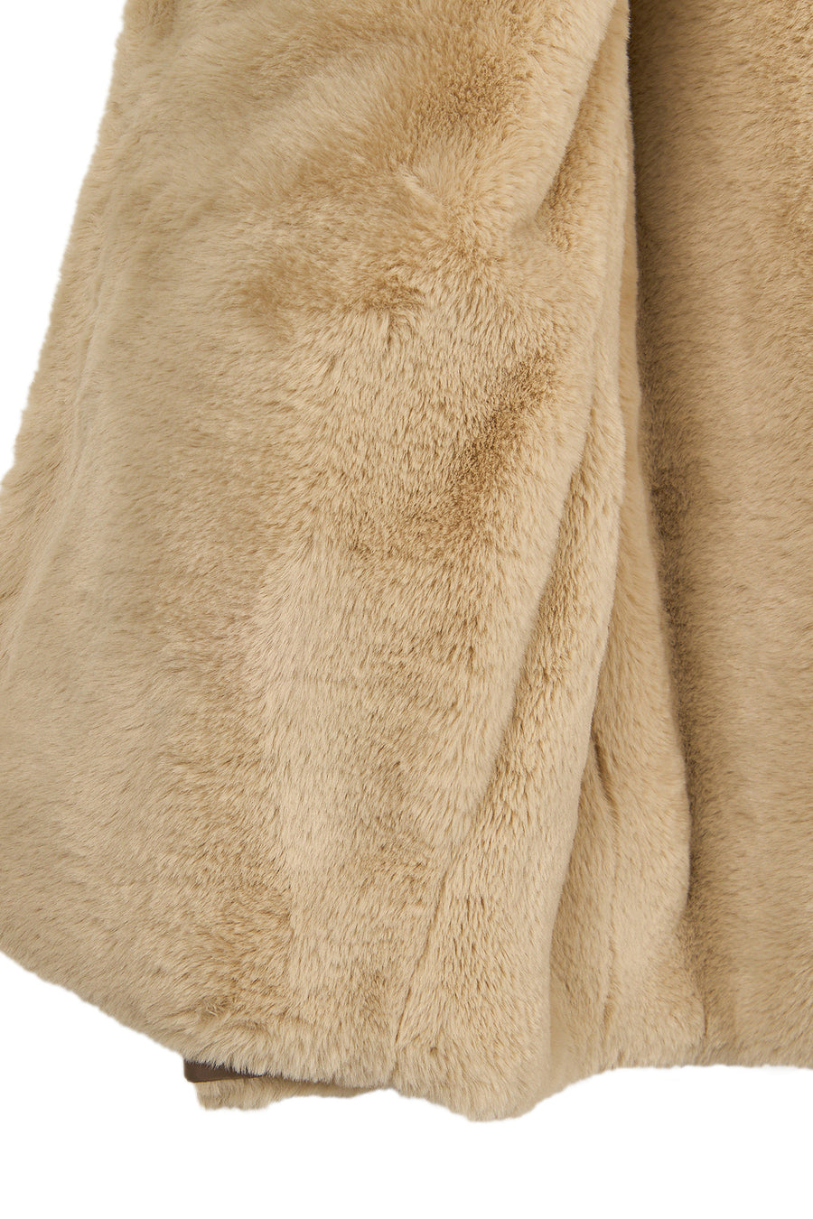 Tahoe Woman Mink Reversible Hooded Oversize Teddy Coats