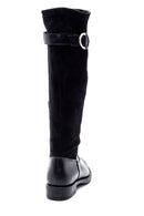Women's Suede Detailed Boots | Derimod