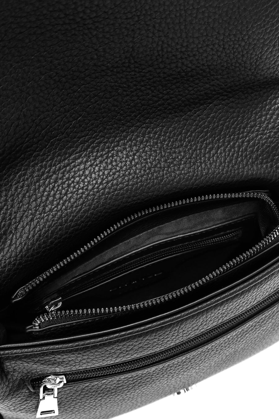 Woman Black Casual Crossbody Bag