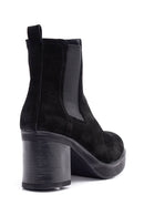 Women's Suede Heeled Boots | Derimod