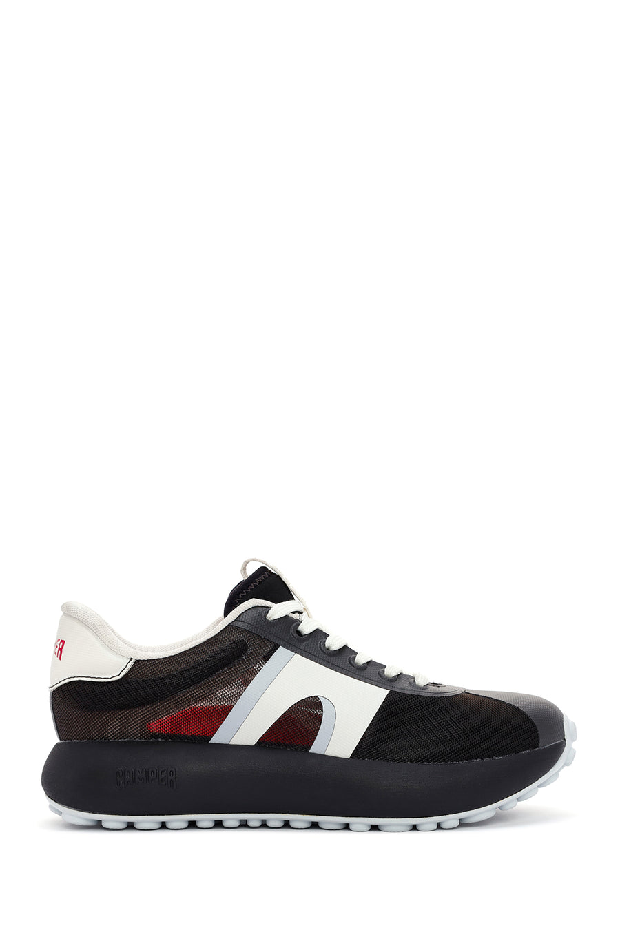 Camper Women's Grey Pelotas Athens Lace-Up Sneakers K201614 | Derimod